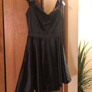 Little black mini dress